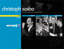 Tablet Screenshot of christophszabo.com
